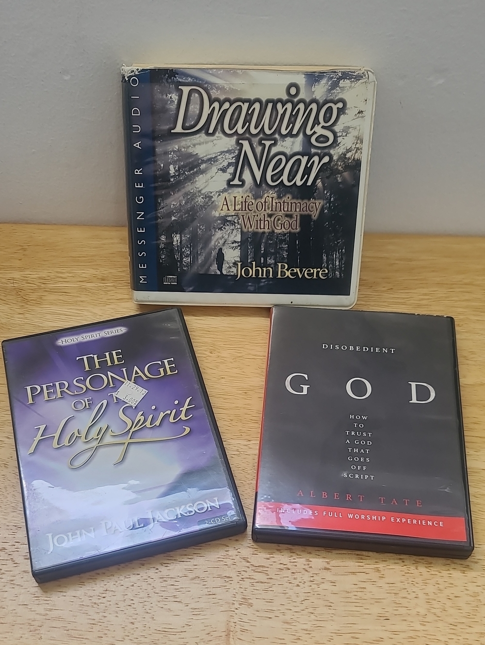 Assorted Religious DVD's & CD's Bundle